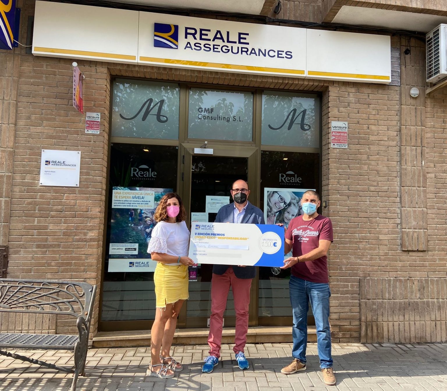 Reale Gandesa aporta 1.500€ al projecte Emma Projecte Emma