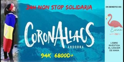Nuevo reto solidario Coronallacs Andorra el 23 de julio