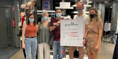 Mora Tiendas ha recaudado 2.500 € para el proyecto Emma