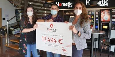 Homatic Vending recapta 17.494 € per al projecte Emma