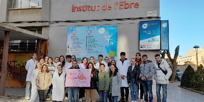 La campaña solidaria de los alumnos del Institut de l'Ebre ha recaudado 2.784€