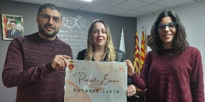 L’ajuntament de santa Bàrbara ha recaptat 1.267€ per al projecte Emma